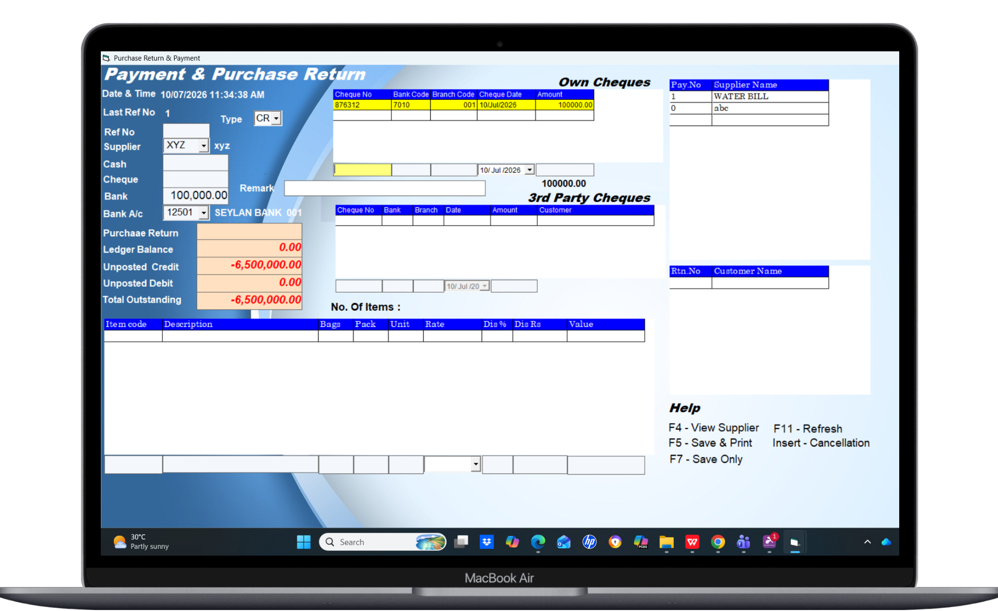 Accounting System