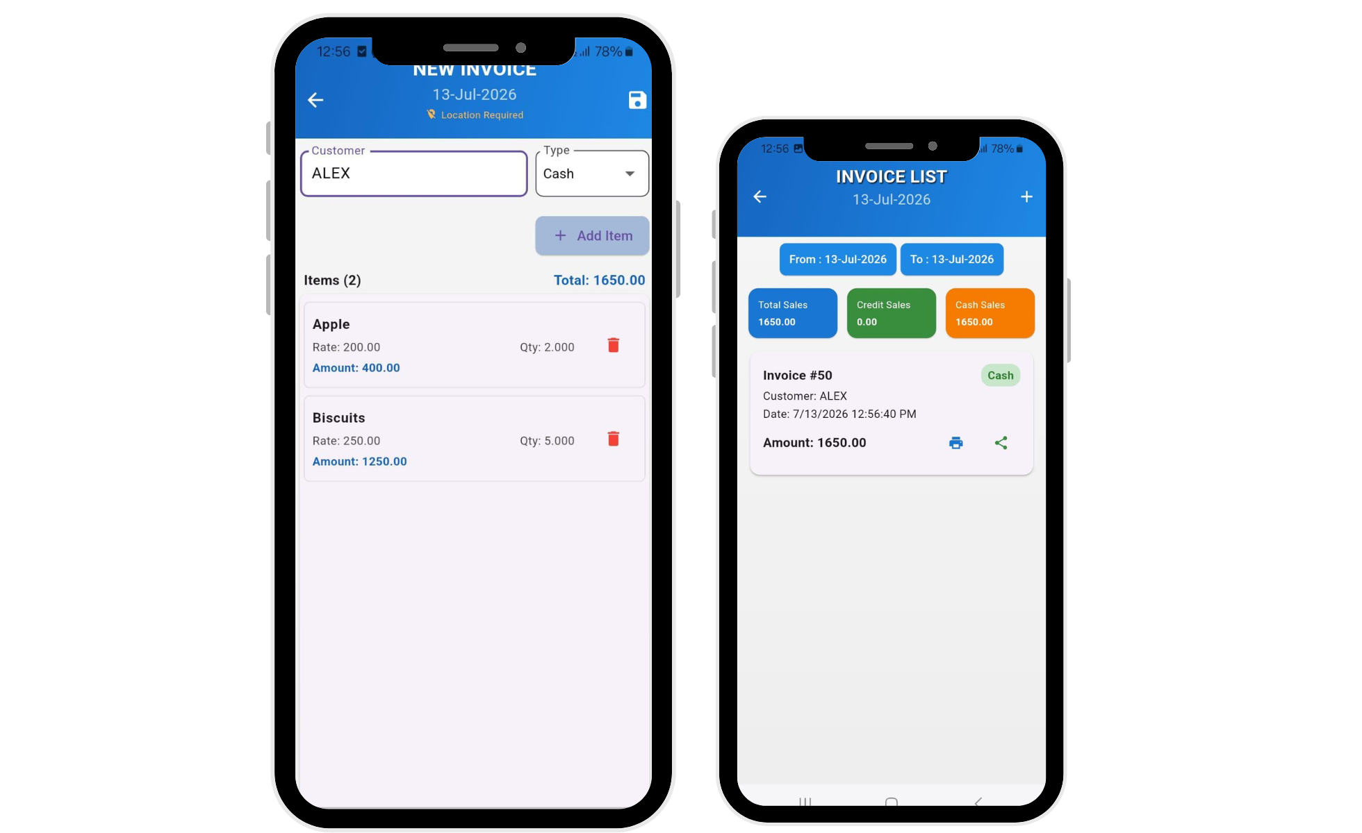 Mobile Point of Sales