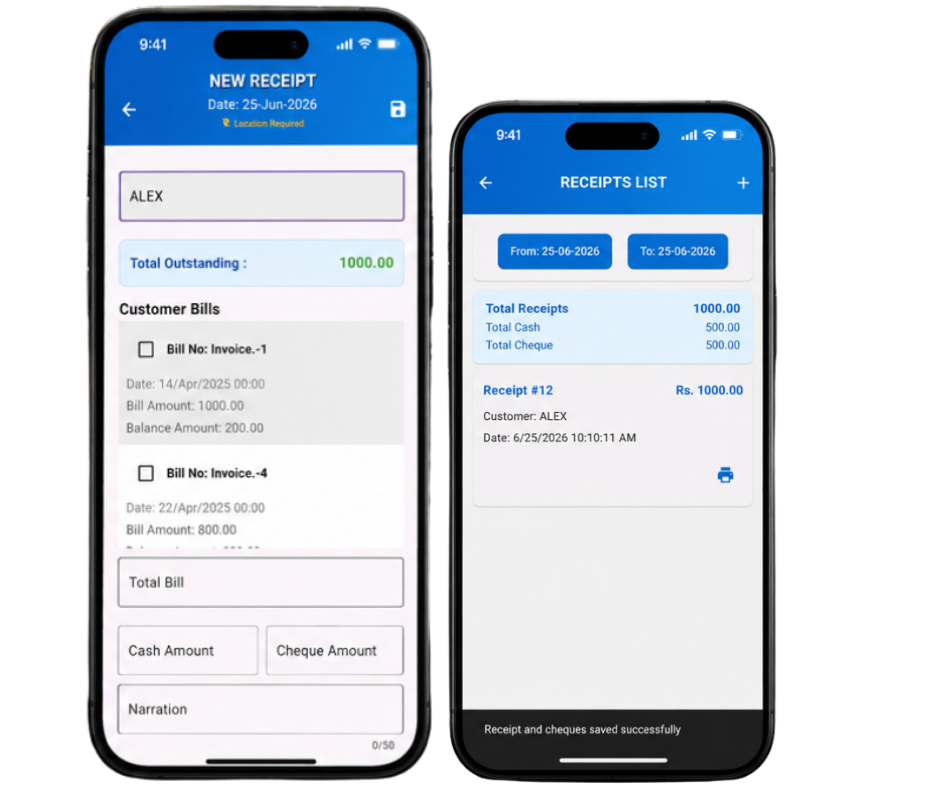 Mobile Receipt Manager